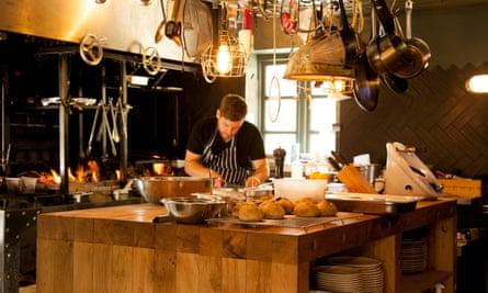 Kitchen at the Mash Inn, Radnage