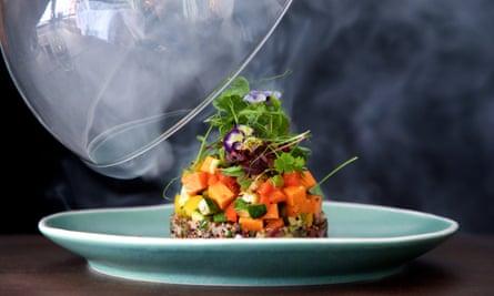 Vegetable timbale. Eight in Bath