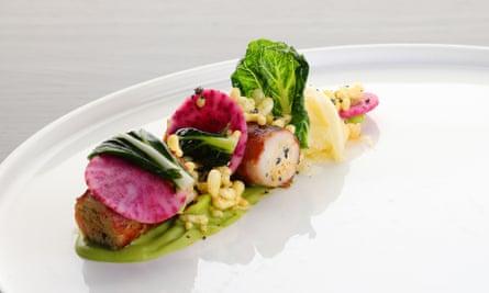 starter, the Pentonbridge Inn, Cumbria