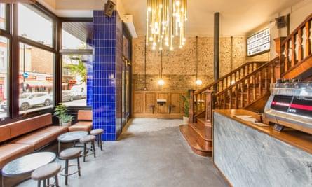 Lobby at Pilgrm Hotel, Paddington, London