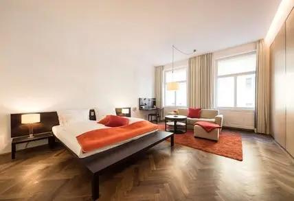 Dein Doppelzimmer Hollmann Beletage Design & Boutique Hotel, Wien.