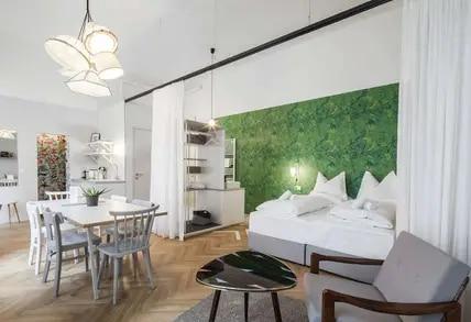 Deine Garden Street Suite im Grätzlhotel Karmelitermarkt, Wien.