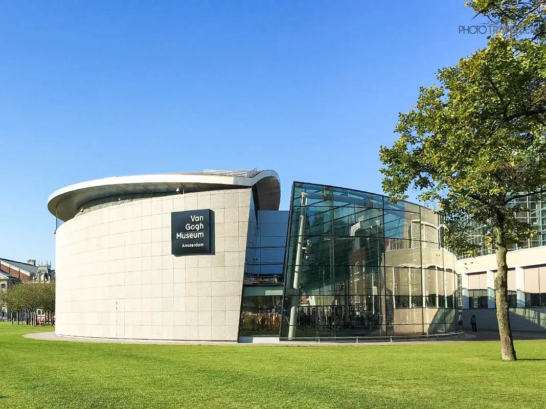 The famous Van Gogh Museum in Amsterdam