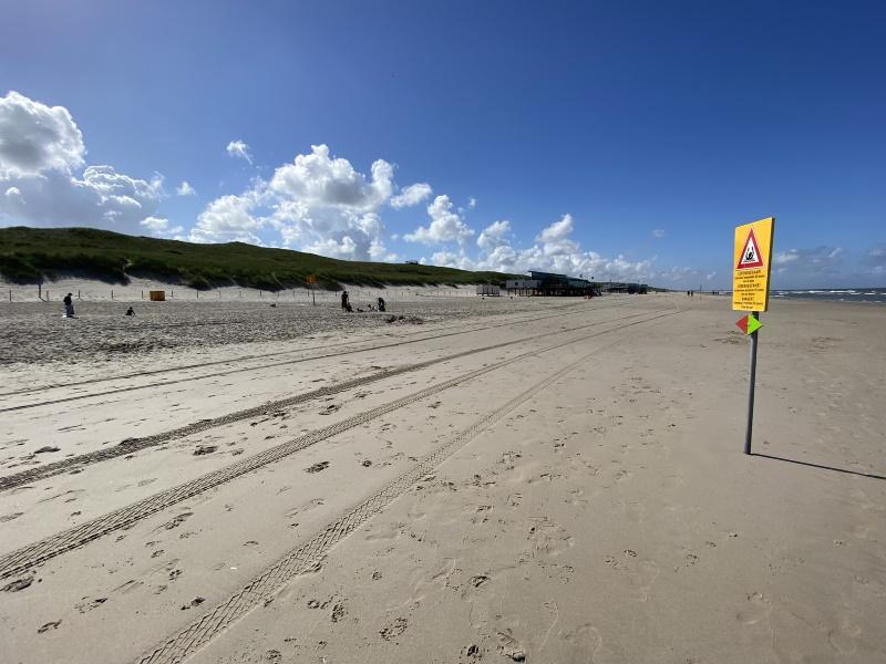 Callantsoog strand bord